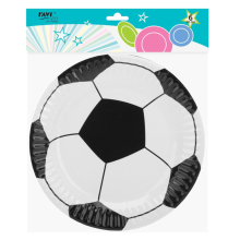 Talerz papierowy GOAL 6 sztuk RAVI